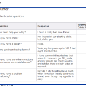 Rebecca Fields Ihuman Case Study (Sore Throat)