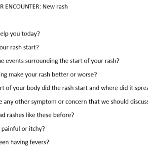 Victoria Lewis 25 yo Ihuman Case Study (Rash on the inner thighs)