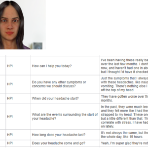 26 year old female with more frequent severe headaches.